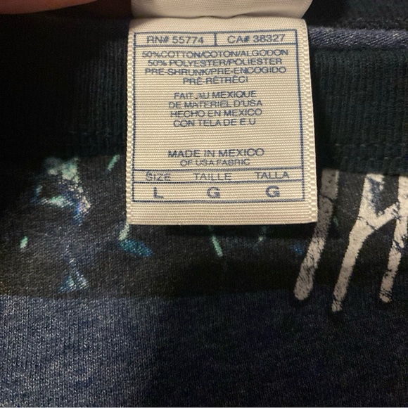 EUC Pink Floyd Shirt Mens L Short Sleeve The Wall Crew Neck Ringer Blue - Picture 7 of 7